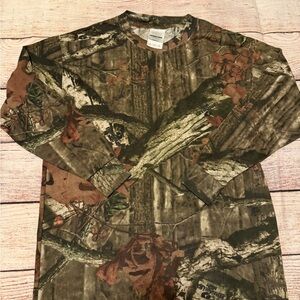 Mossy Oak Woodland Camo Long Sleeve Tee
